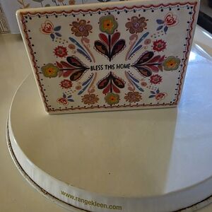 Natural Life Inspirational Napkin Holder